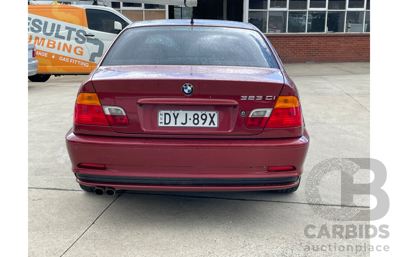 5/2000 Bmw 3 20Ci E46 2d Coupe Red 2.2L