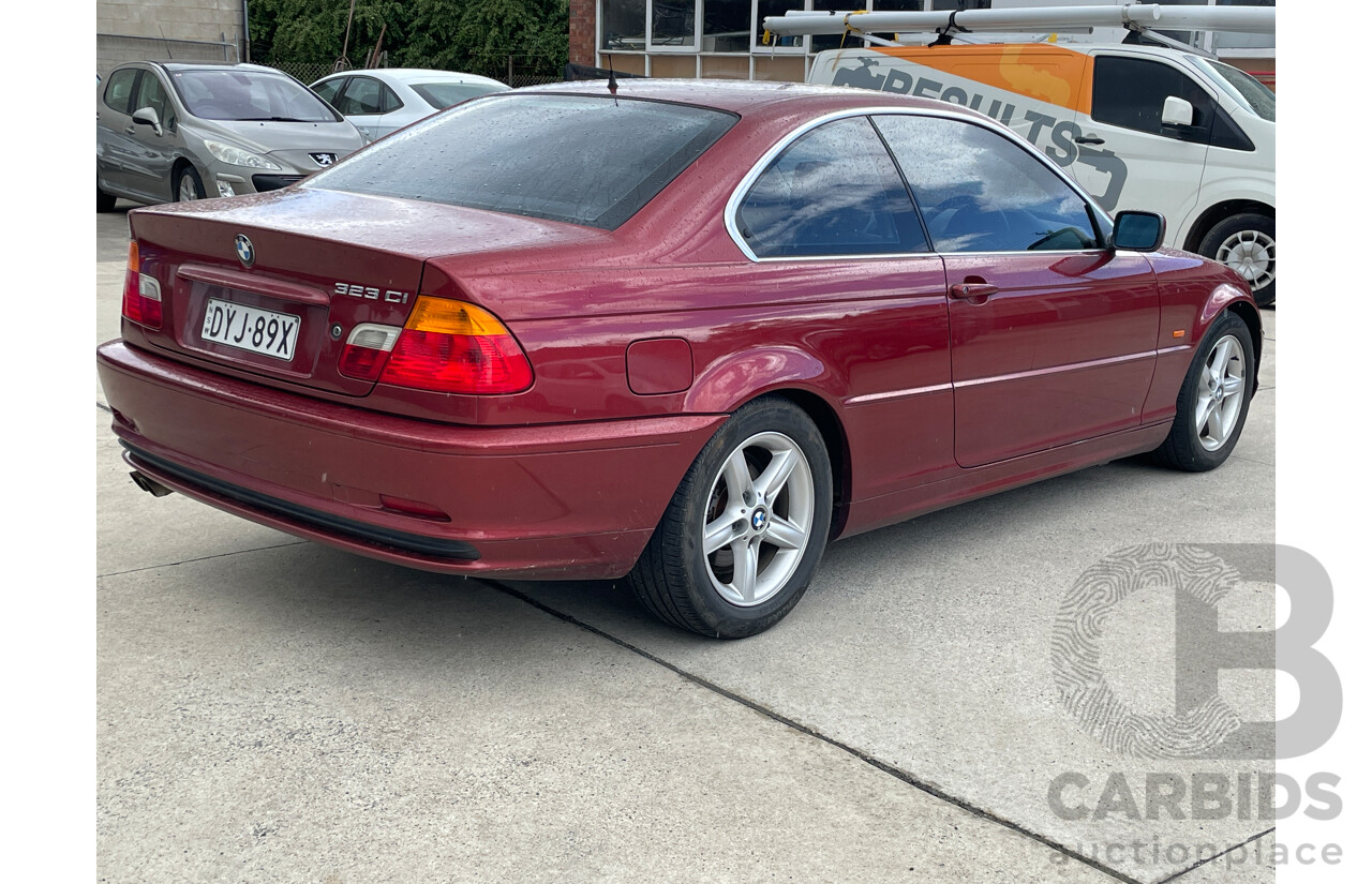 5/2000 Bmw 3 20Ci E46 2d Coupe Red 2.2L
