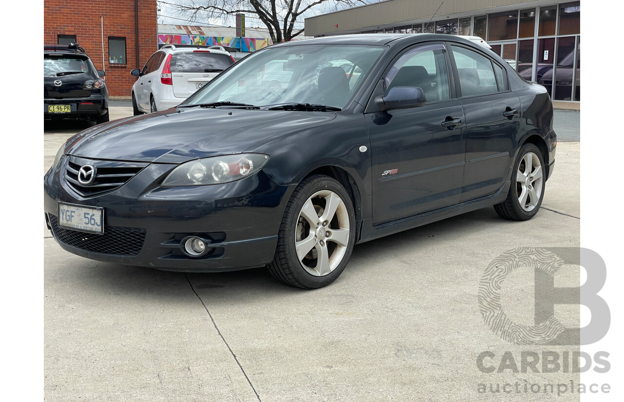 3/2004 Mazda Mazda3 SP23 BK 4d Sedan Black 2.3L