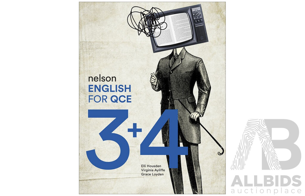 Nelson English for QCE Units 3 & 4 Student Book With Access Code (Box of 18) - Lot of 3 - Total ORP $2,716.20