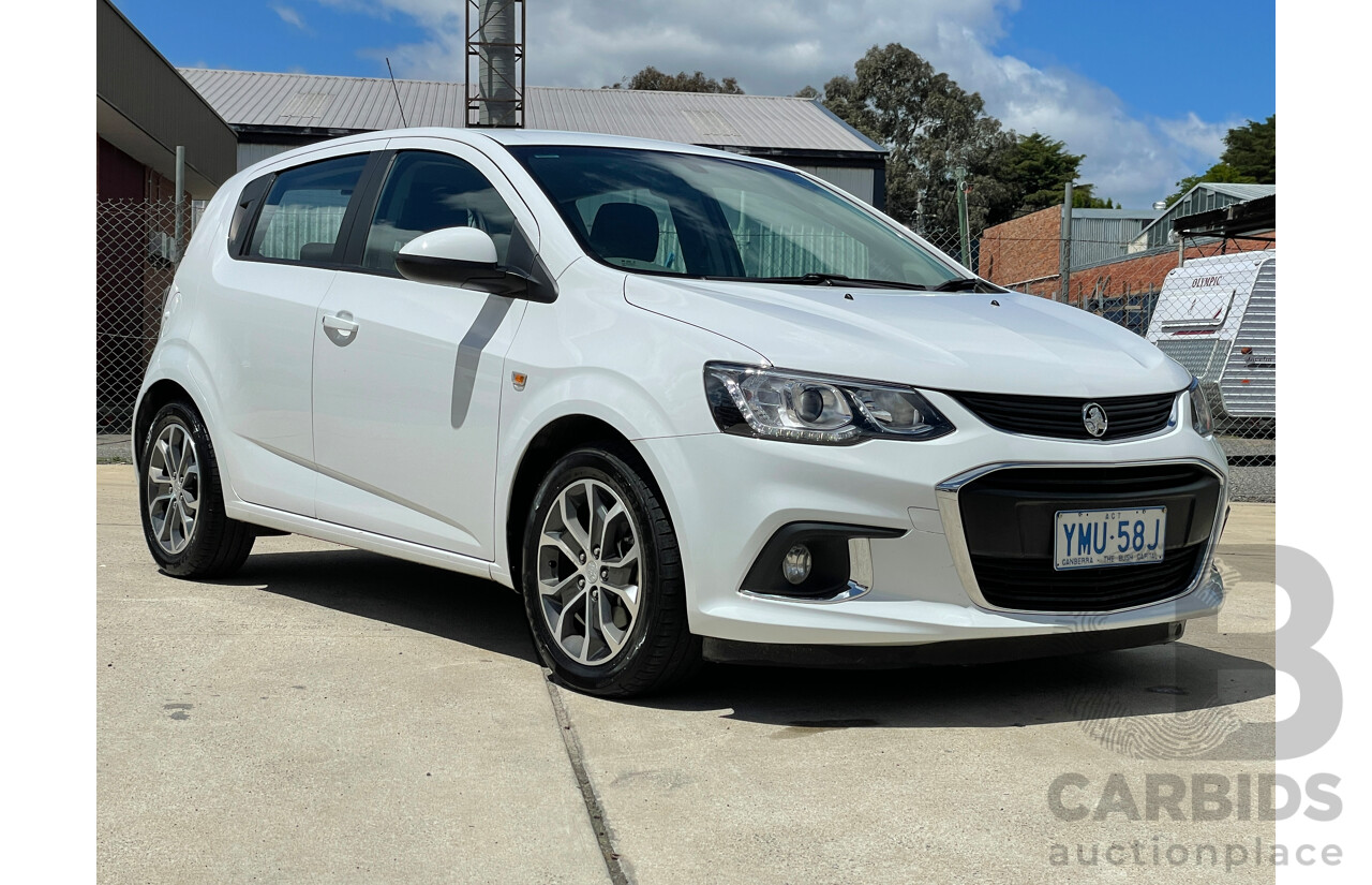 9/2018 Holden Barina LS TM 5d Hatchback White 1.6L