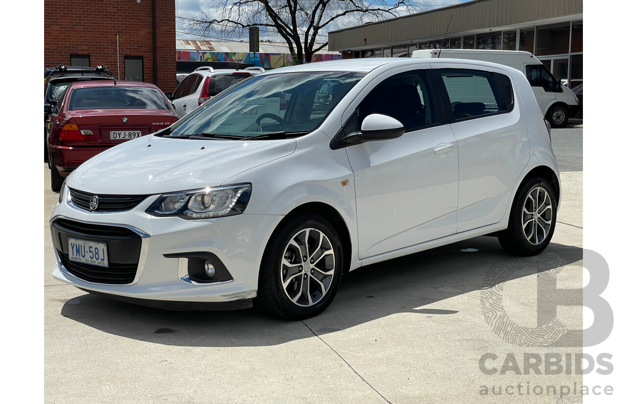 9/2018 Holden Barina LS TM 5d Hatchback White 1.6L