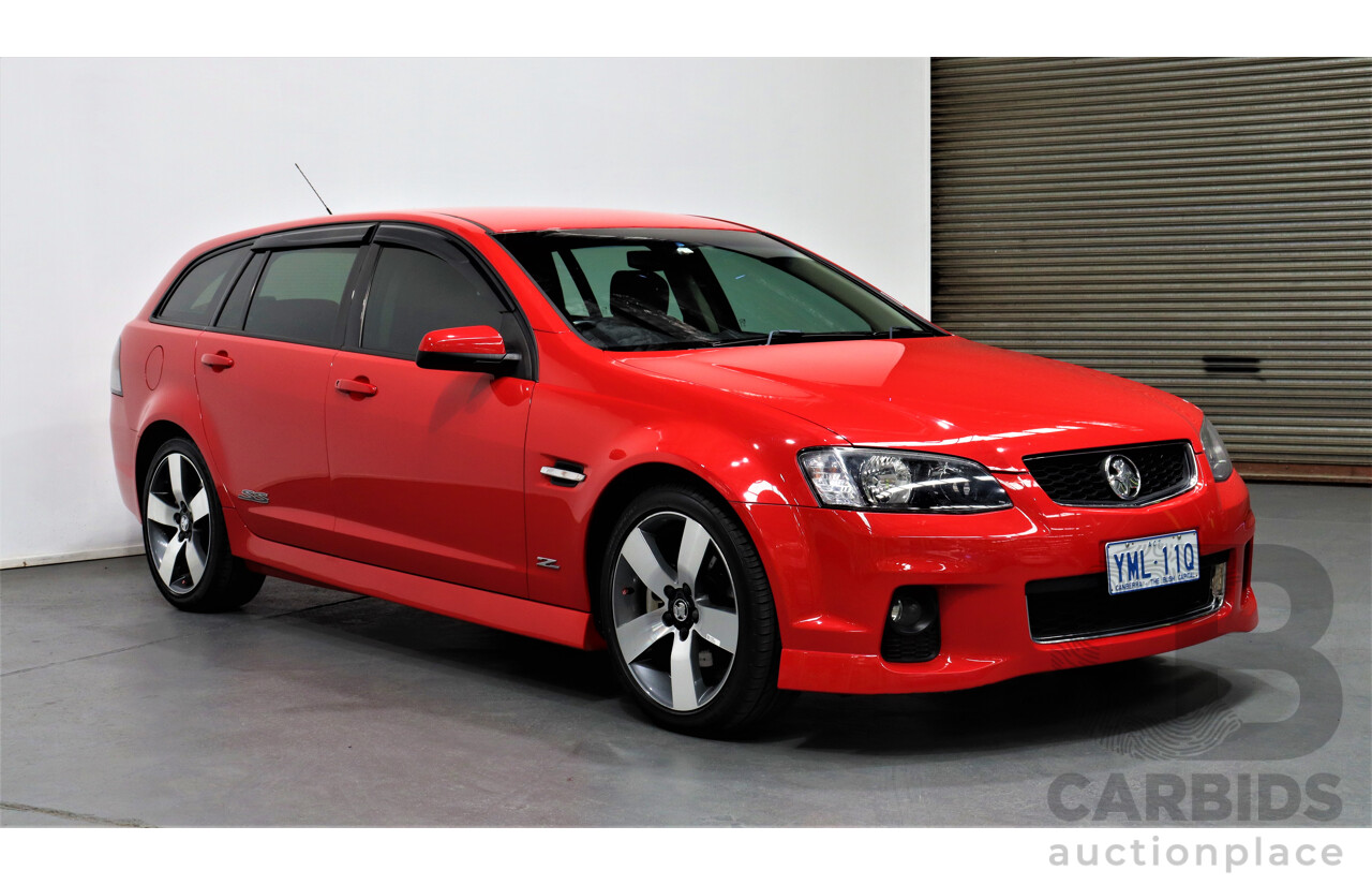 5/2013 Holden Commodore SS-V Z-Series VE II MY13 4d Sportwagon Red 6.0L V8