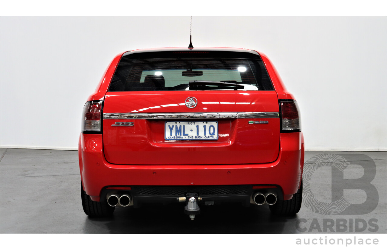 5/2013 Holden Commodore SS-V Z-Series VE II MY13 4d Sportwagon Red 6.0L V8