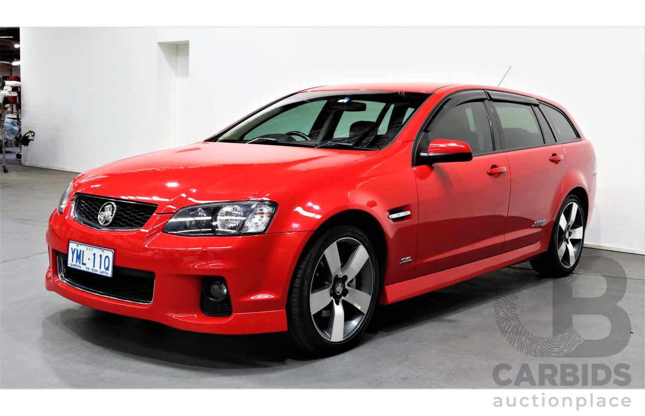 5/2013 Holden Commodore SS-V Z-Series VE II MY13 4d Sportwagon Red 6.0L V8