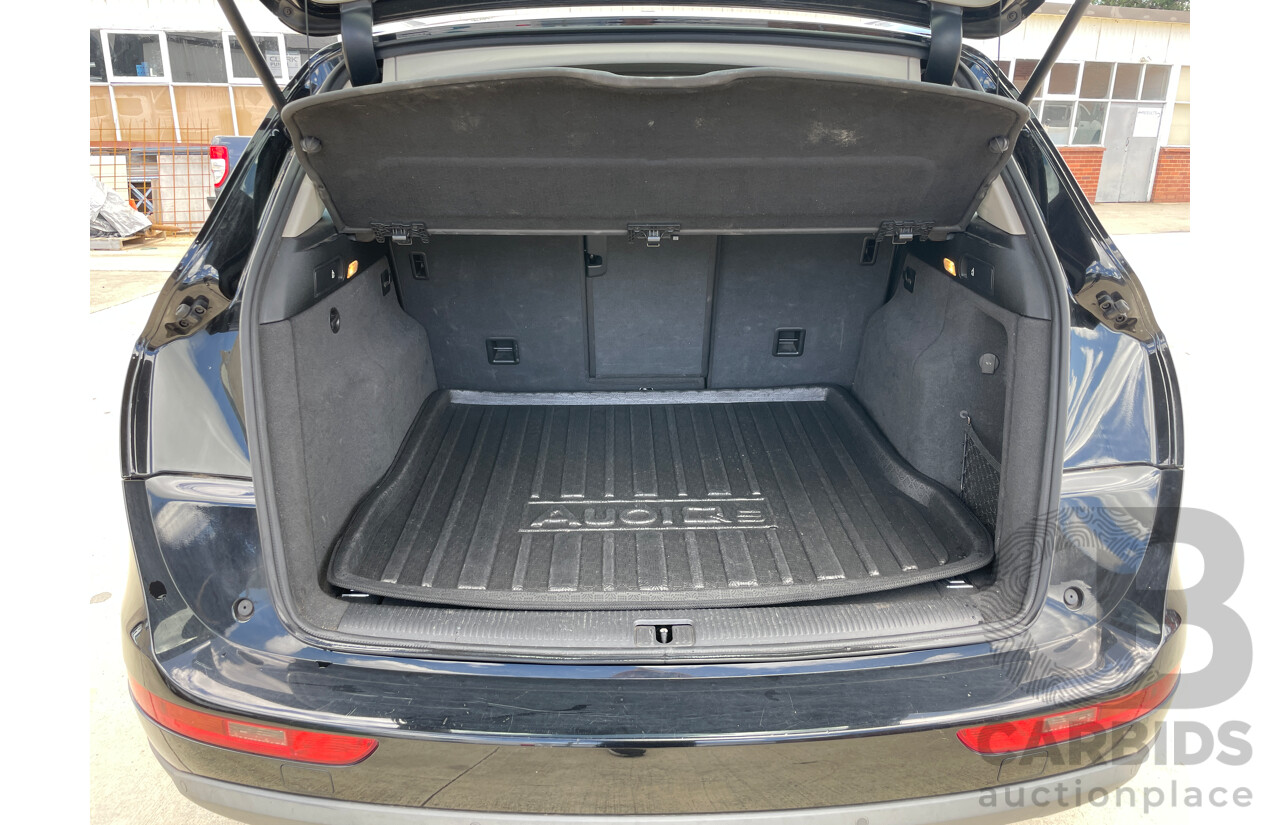 3/2011 Audi Q5 2.0 TDI Quattro 8R MY11 4d Wagon Black 2.0L