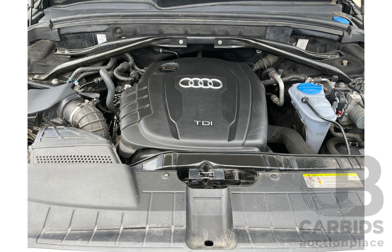 3/2011 Audi Q5 2.0 TDI Quattro 8R MY11 4d Wagon Black 2.0L