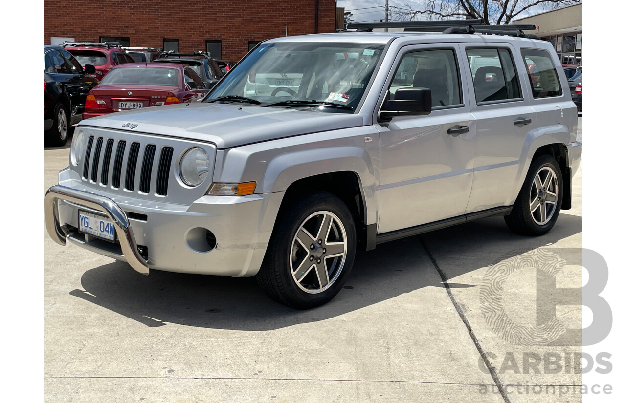 6/2009 Jeep Patriot Sport MK 4d Wagon Silver 2.4L