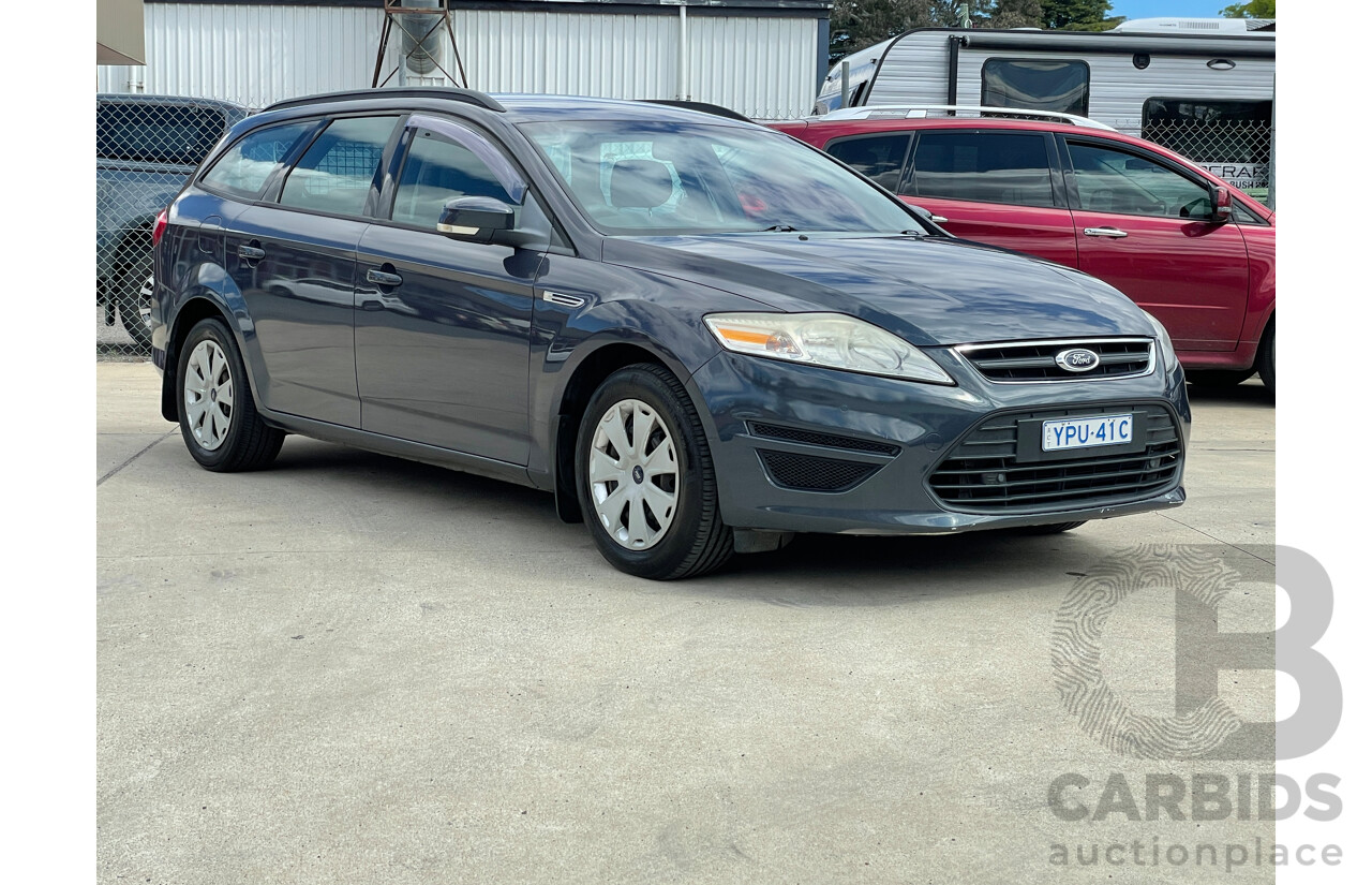 10/2012 Ford Mondeo LX TDCi MC 4d Wagon Blue 2.0L