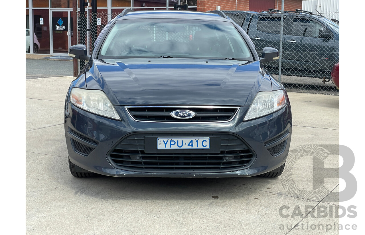 10/2012 Ford Mondeo LX TDCi MC 4d Wagon Blue 2.0L