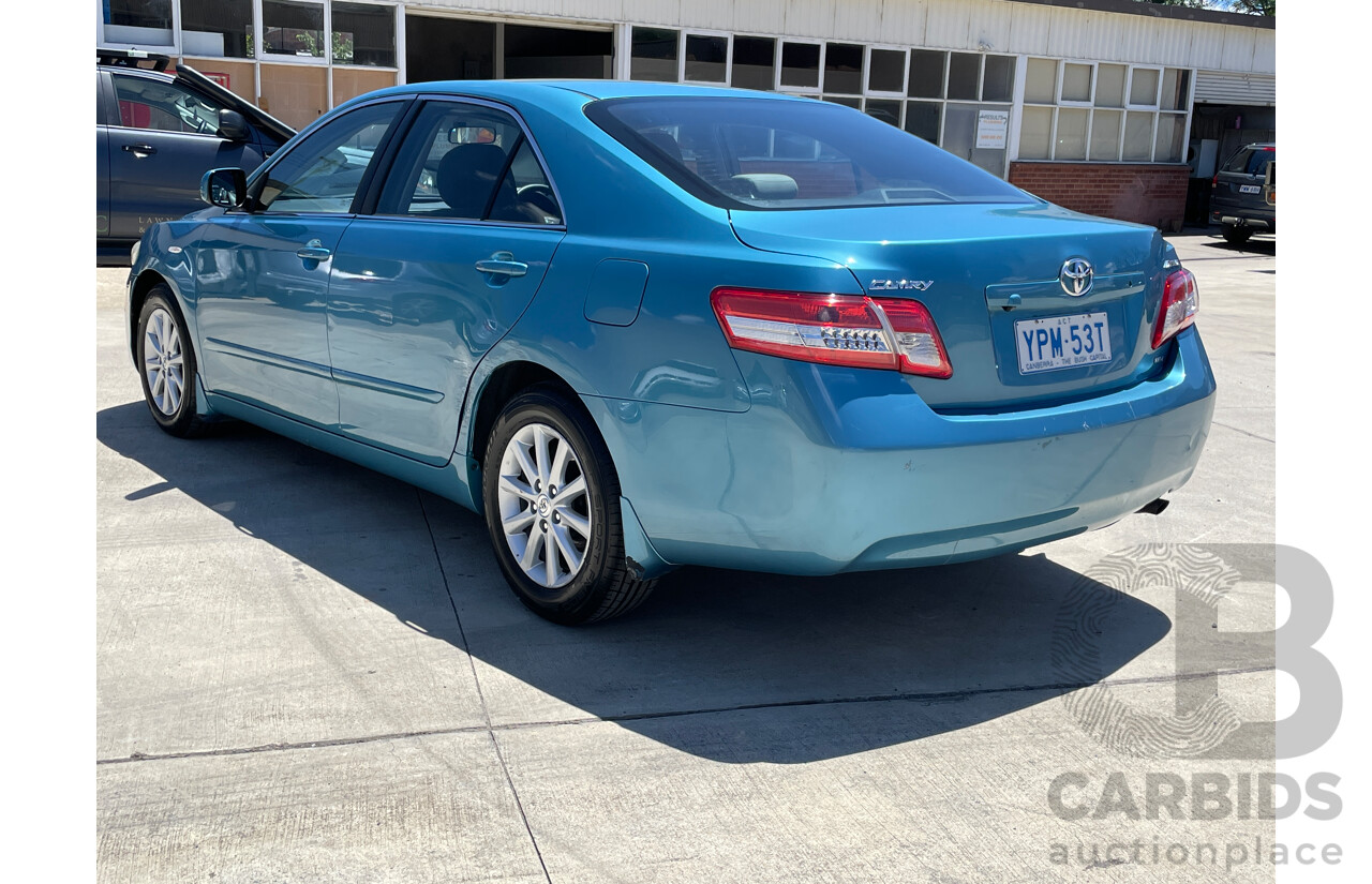 4/2011 Toyota Camry Ateva ACV40R 09 UPGRADE 4d Sedan Blue 2.4L