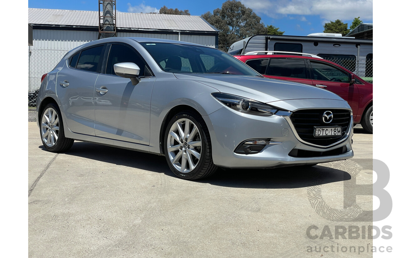 5/2017 Mazda Mazda3 SP25 BN 5d Hatchback Silver 2.5L