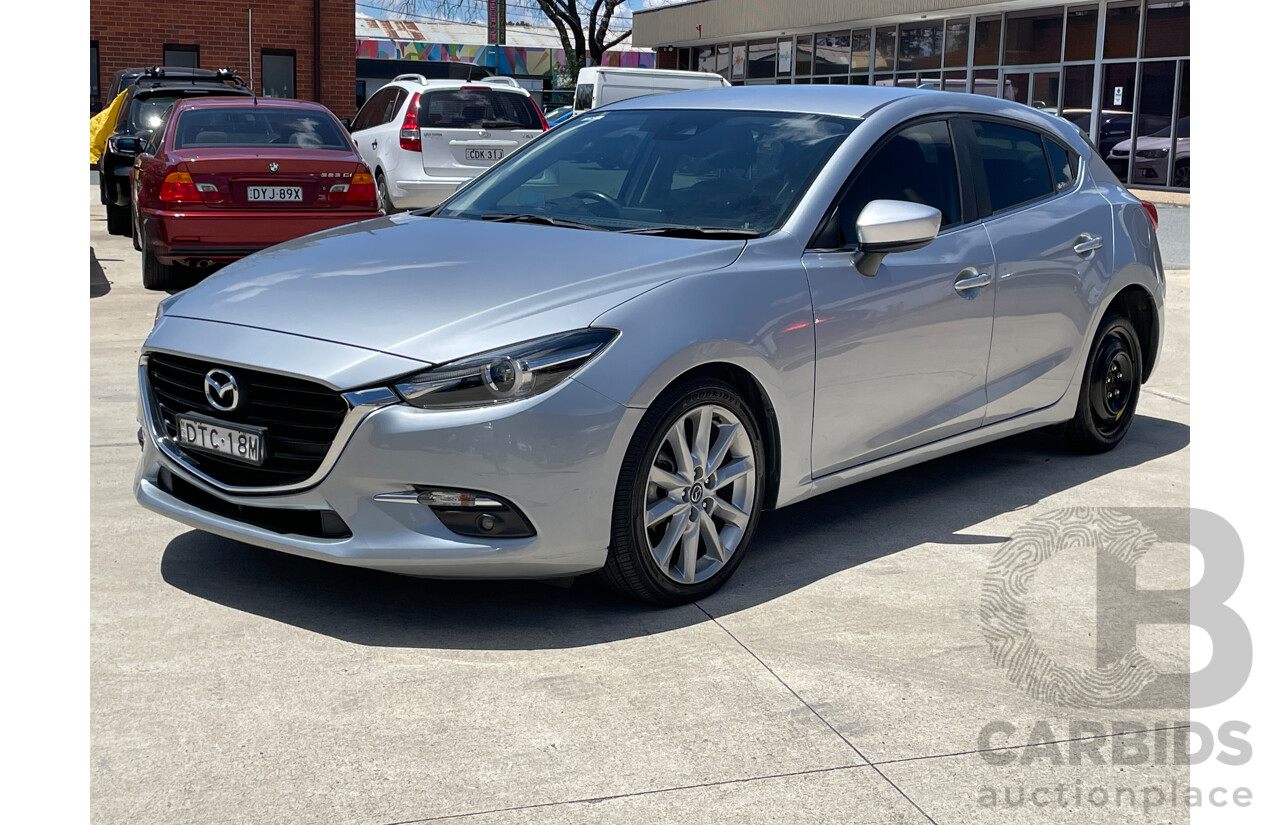 5/2017 Mazda Mazda3 SP25 BN 5d Hatchback Silver 2.5L