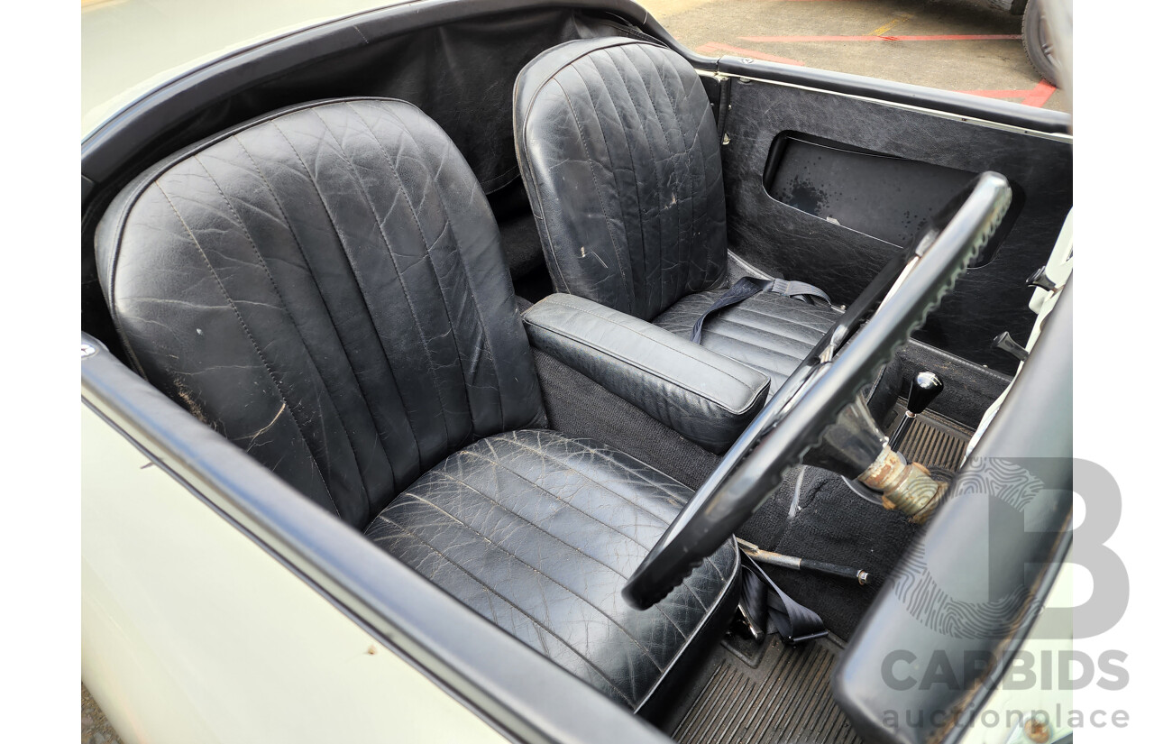 1/1958 M.G. MGA Sports 2d Roadster White 1.8L