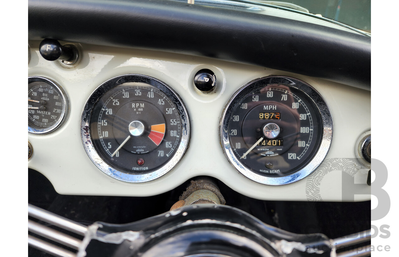 1/1958 M.G. MGA Sports 2d Roadster White 1.8L