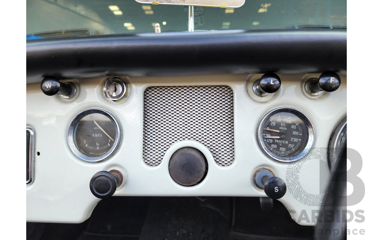 1/1958 M.G. MGA Sports 2d Roadster White 1.8L