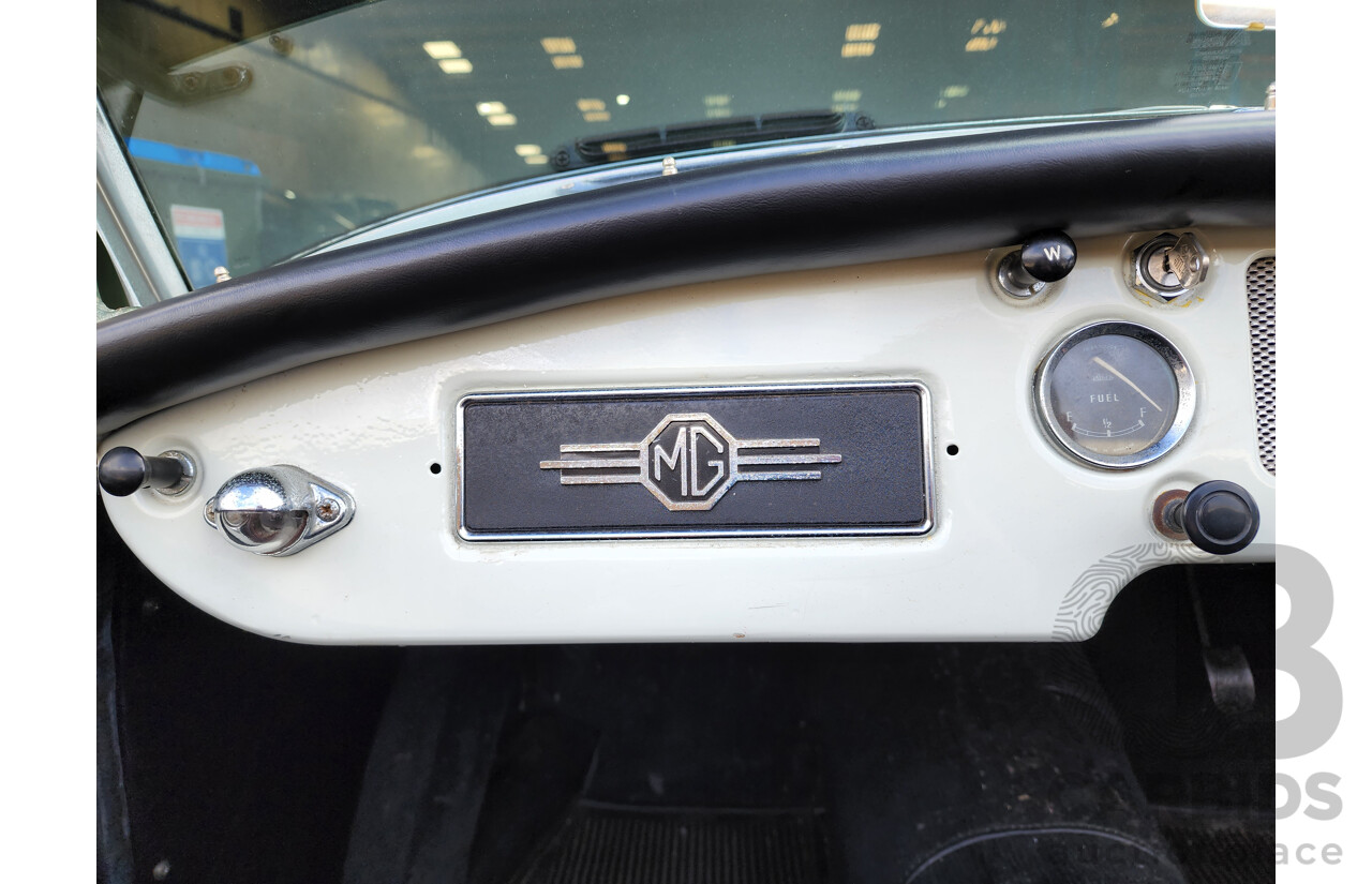 1/1958 M.G. MGA Sports 2d Roadster White 1.8L