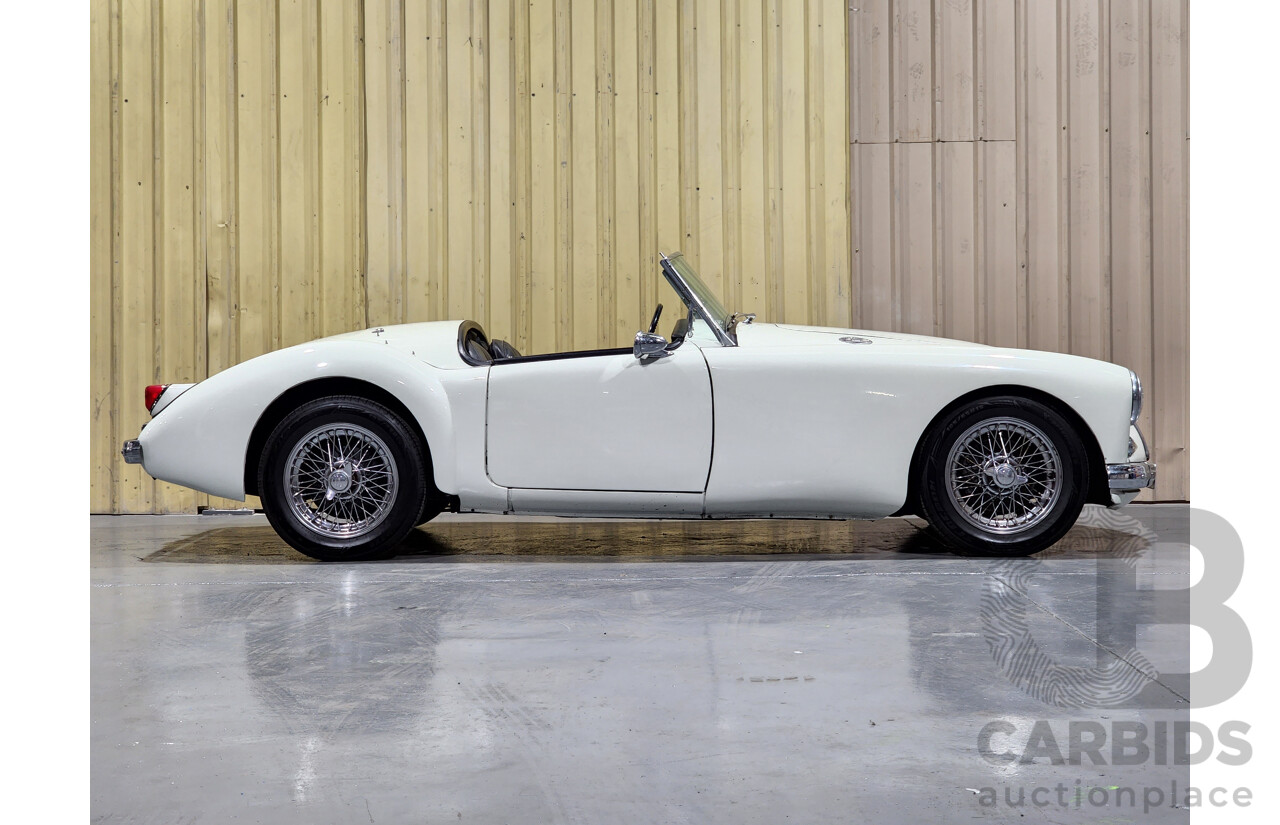1/1958 M.G. MGA Sports 2d Roadster White 1.8L