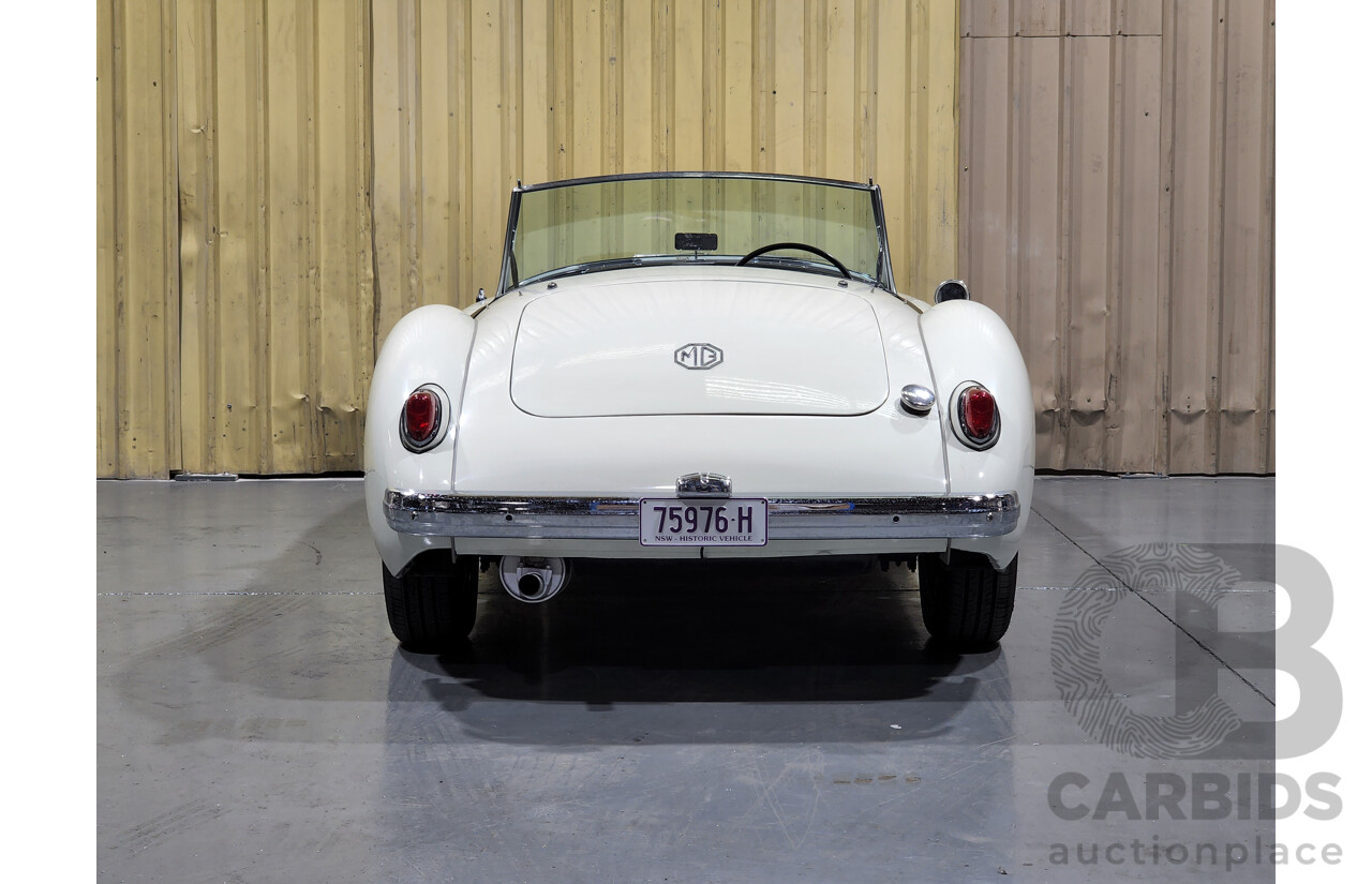1/1958 M.G. MGA Sports 2d Roadster White 1.8L