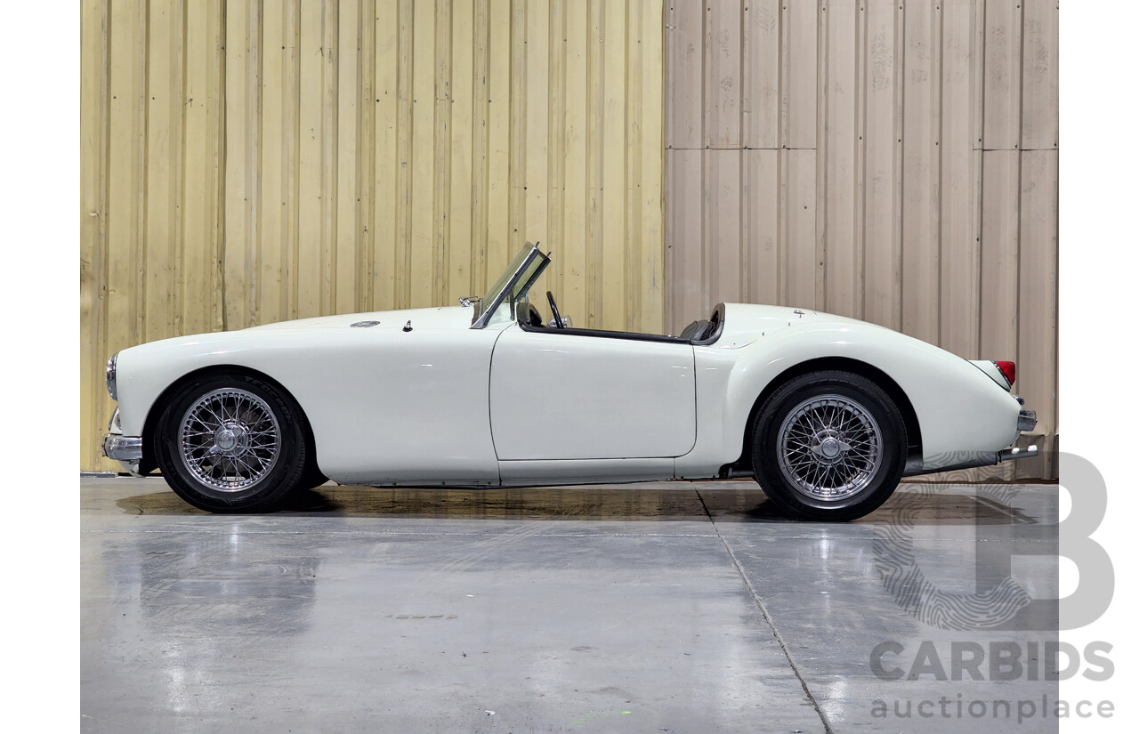 1/1958 M.G. MGA Sports 2d Roadster White 1.8L