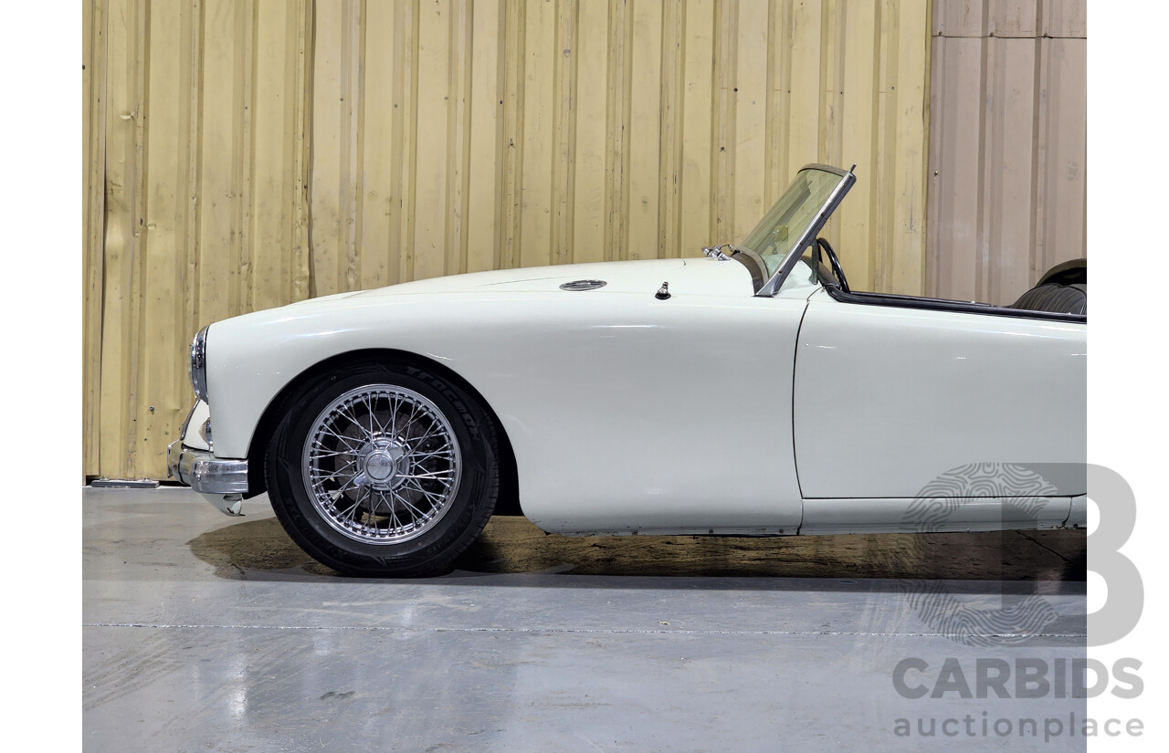 1/1958 M.G. MGA Sports 2d Roadster White 1.8L