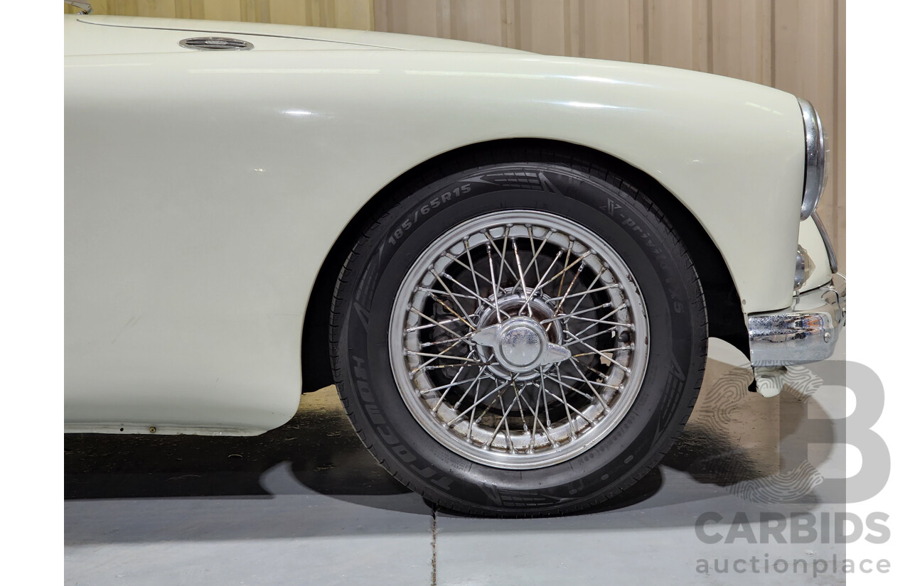 1/1958 M.G. MGA Sports 2d Roadster White 1.8L