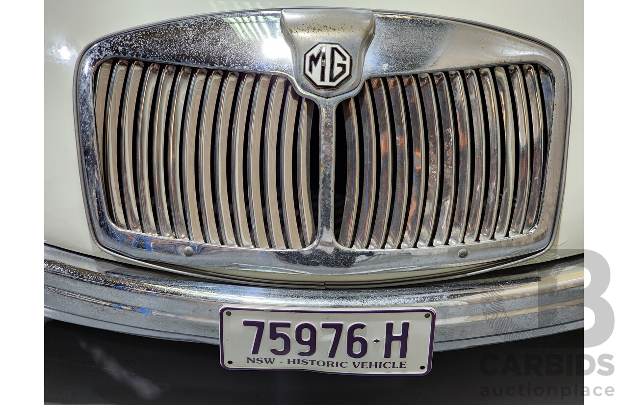 1/1958 M.G. MGA Sports 2d Roadster White 1.8L