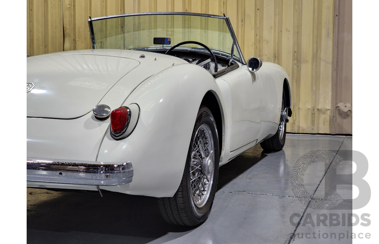 1/1958 M.G. MGA Sports 2d Roadster White 1.8L