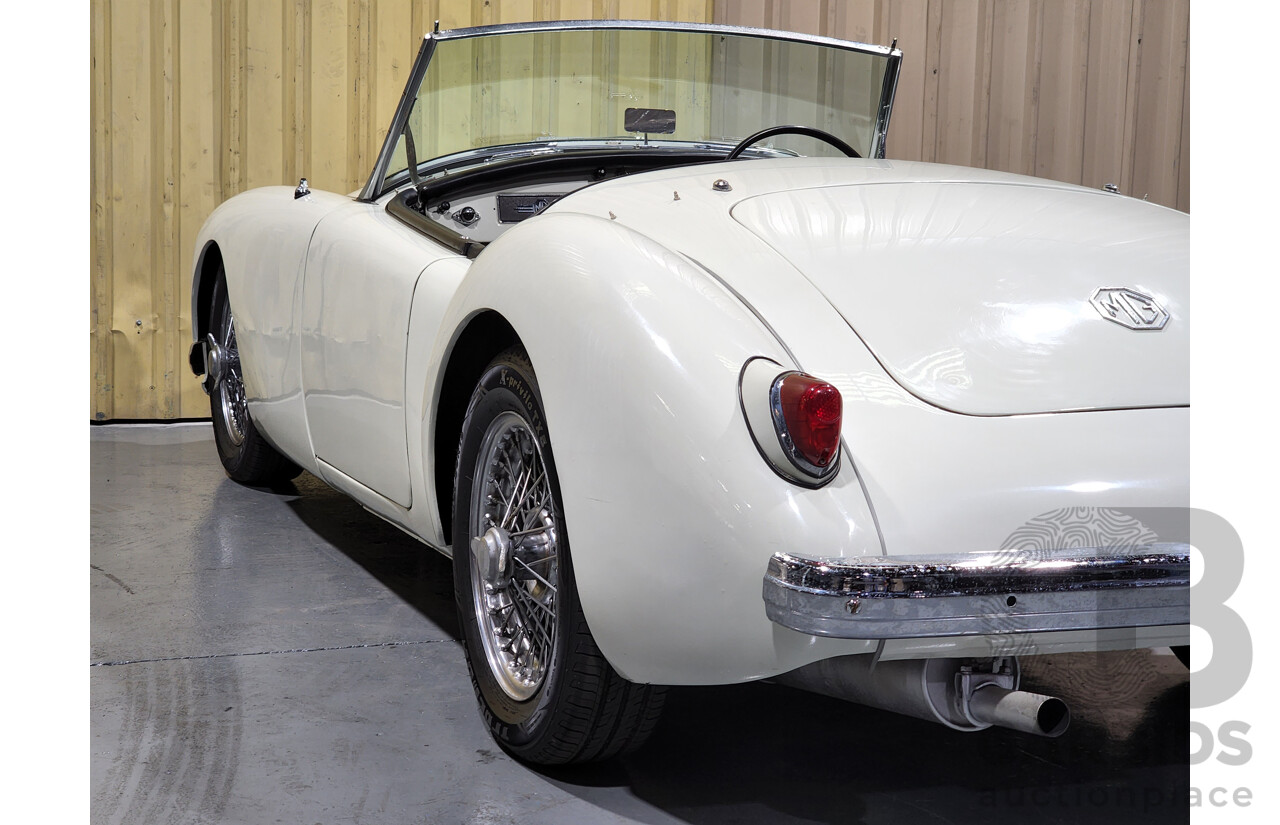 1/1958 M.G. MGA Sports 2d Roadster White 1.8L