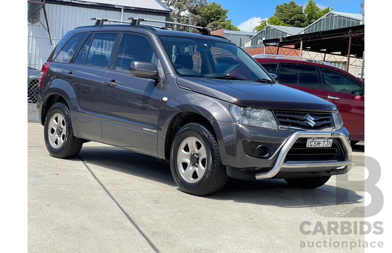 4/2014 Suzuki Grand Vitara Urban (4x2) JT MY13 4d Wagon Grey 2.4L