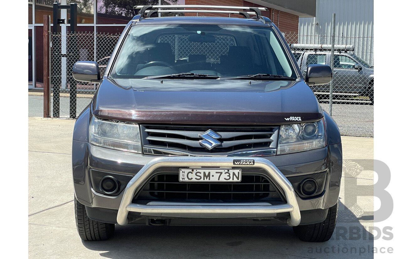 4/2014 Suzuki Grand Vitara Urban (4x2) JT MY13 4d Wagon Grey 2.4L