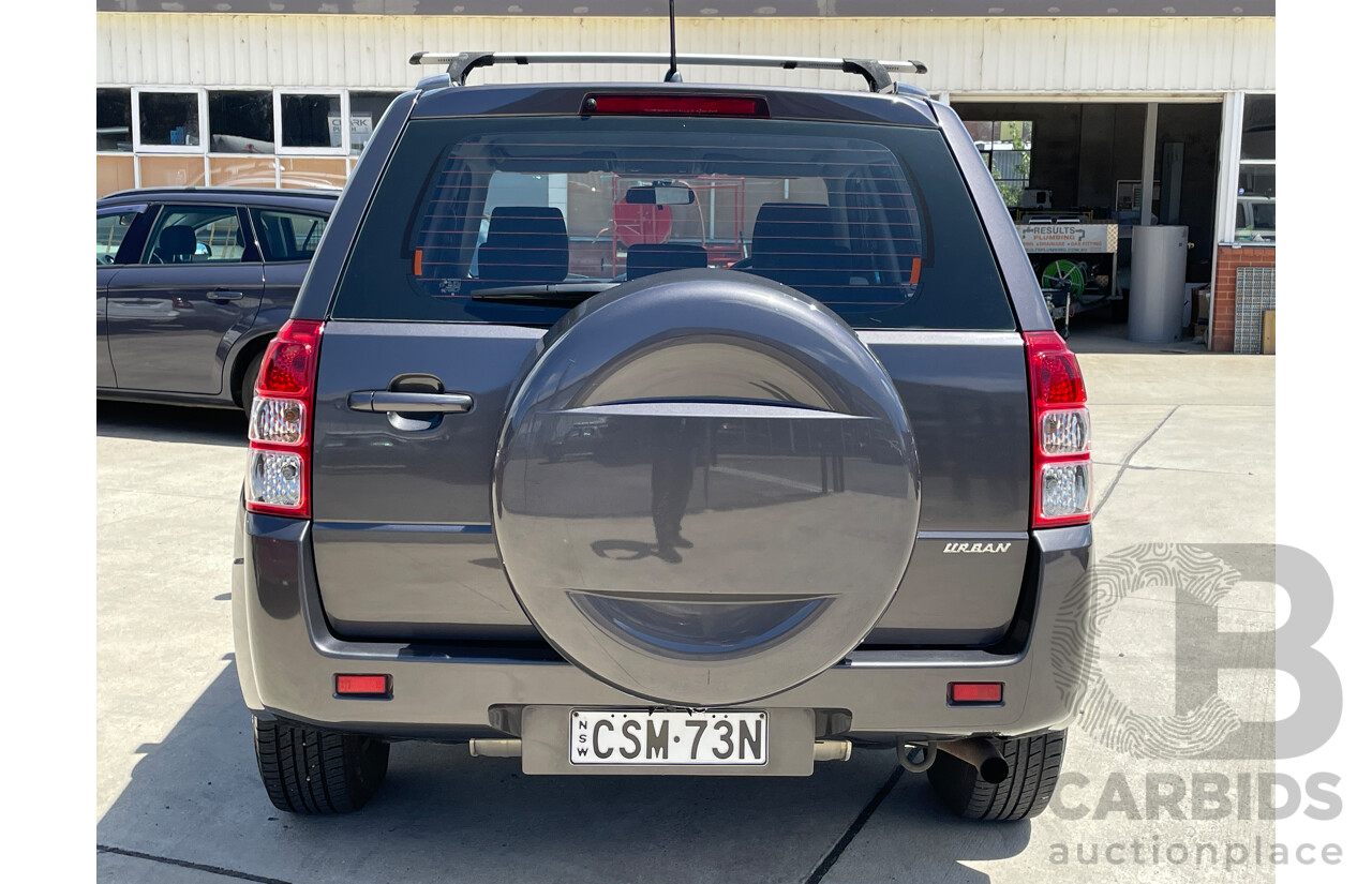 4/2014 Suzuki Grand Vitara Urban (4x2) JT MY13 4d Wagon Grey 2.4L