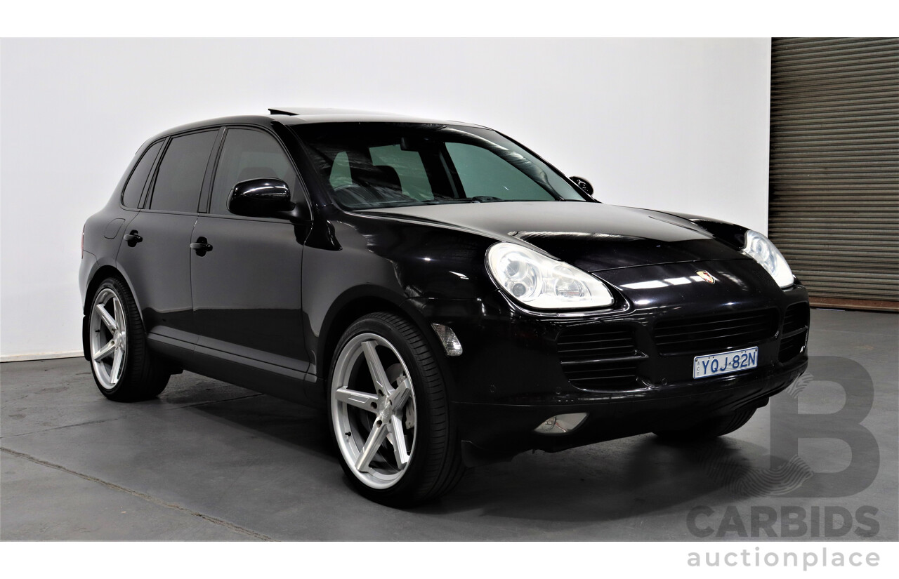 5/2005 Porsche Cayenne S  4d Wagon Black 4.5L V8