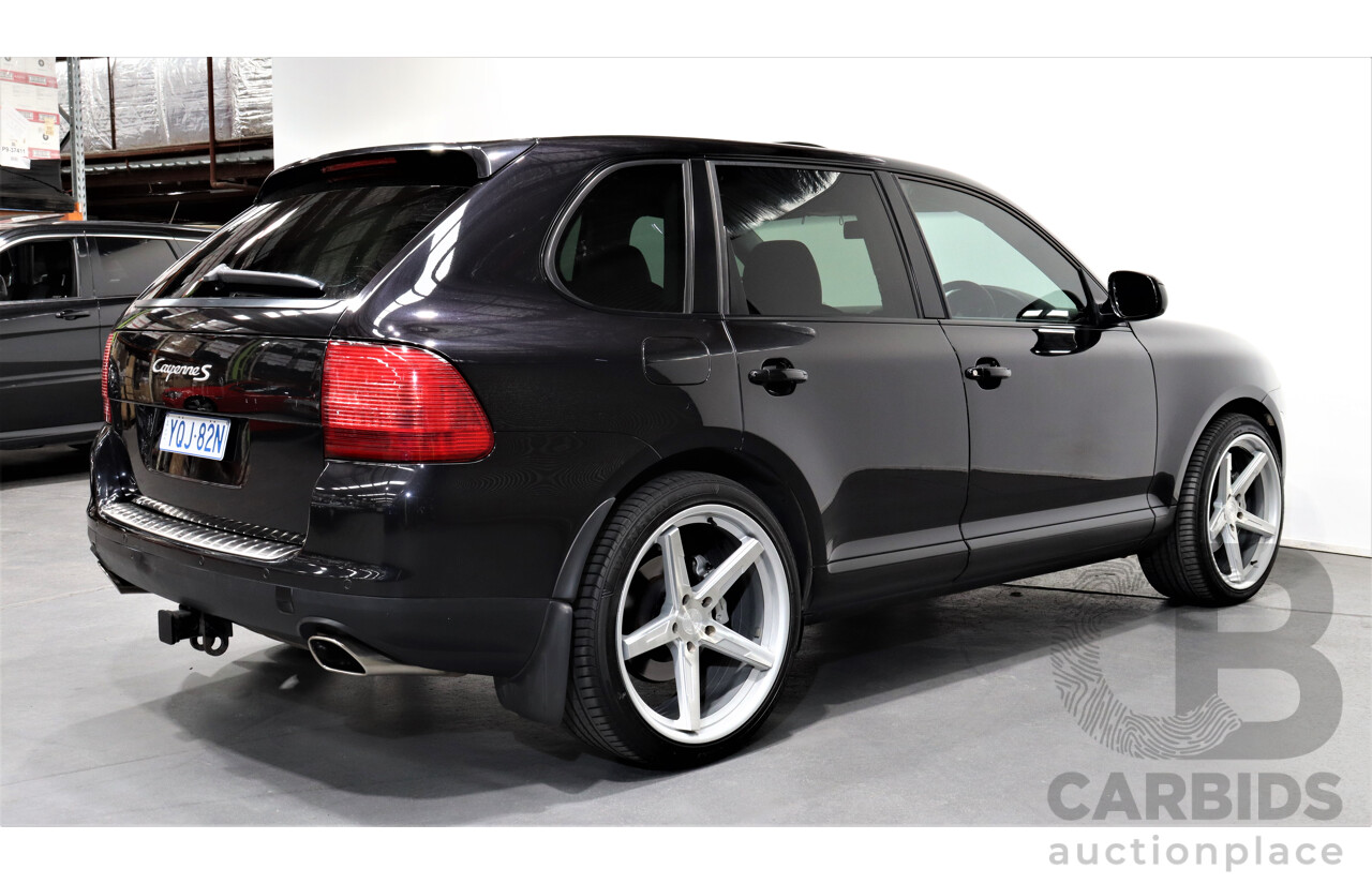 5/2005 Porsche Cayenne S  4d Wagon Black 4.5L V8