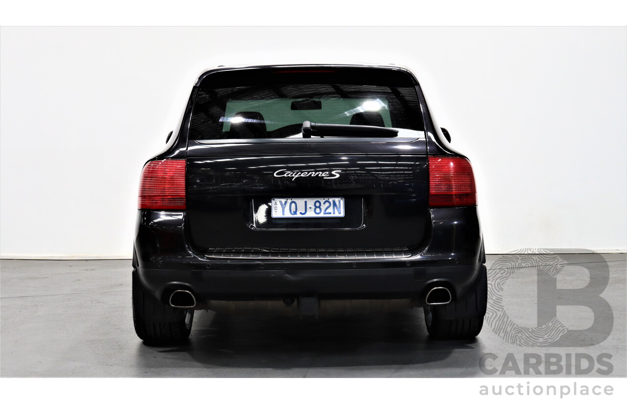 5/2005 Porsche Cayenne S  4d Wagon Black 4.5L V8