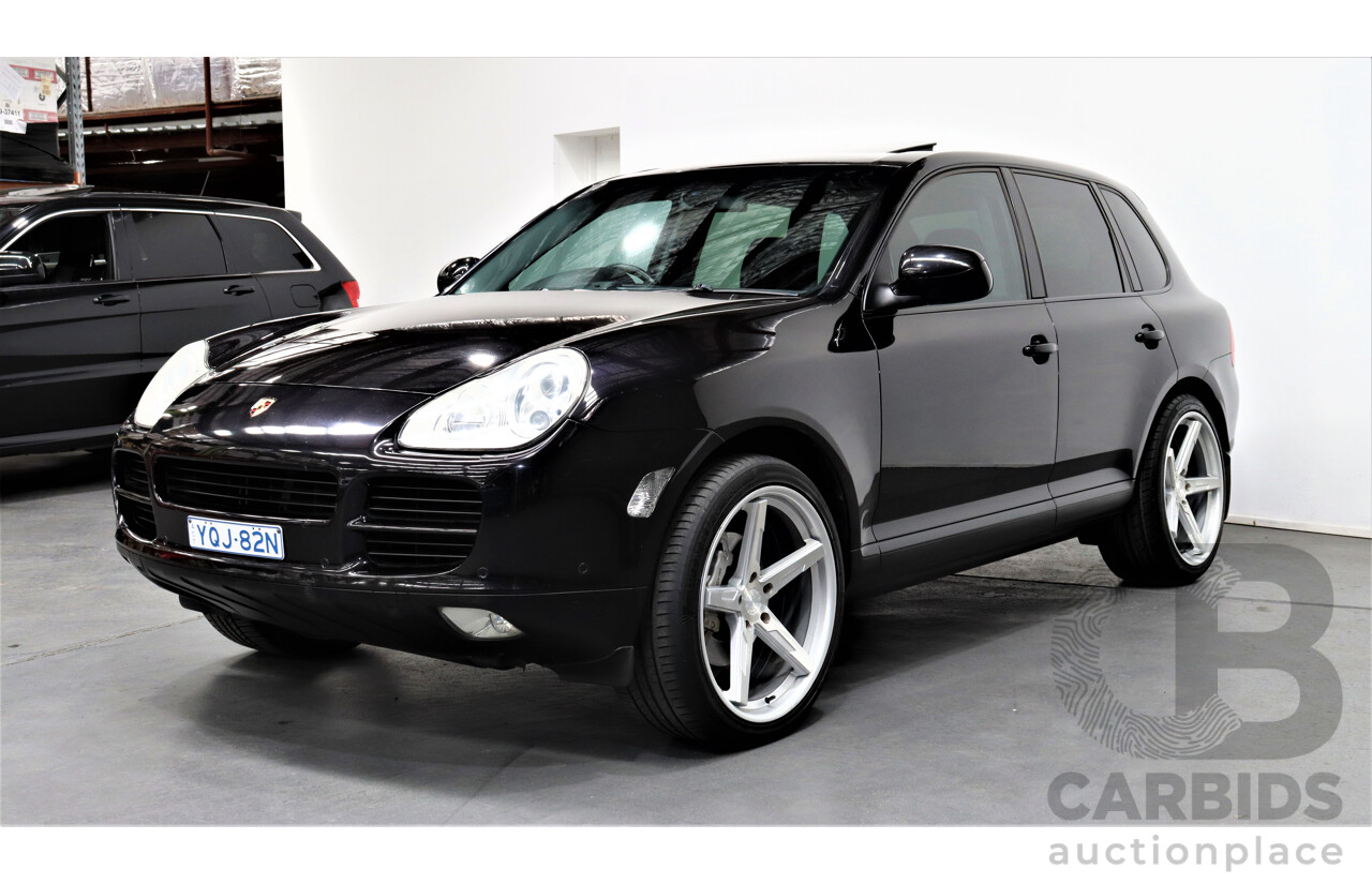 5/2005 Porsche Cayenne S  4d Wagon Black 4.5L V8