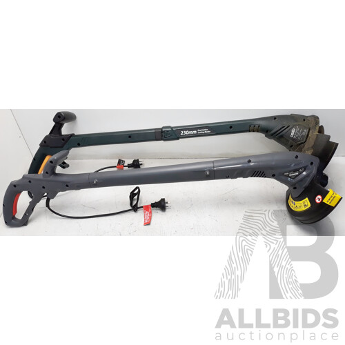 Ozito Electric Line Trimmers LTR-2522 & GTR-250 - Lot of 2