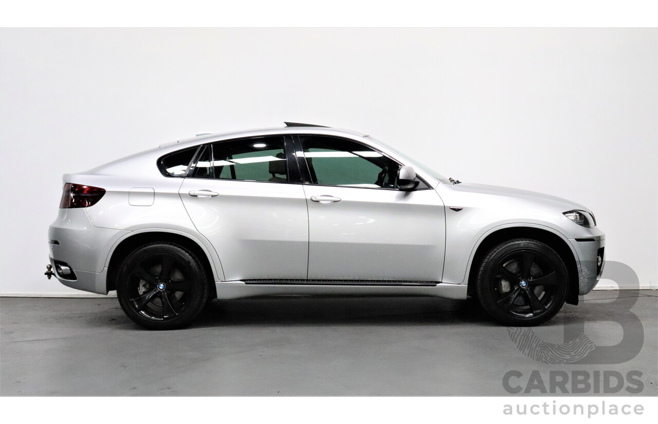 6/2009 Bmw X6 Xdrive 35d E71 4d Coupe Silver 3.0L Turbo Diesel