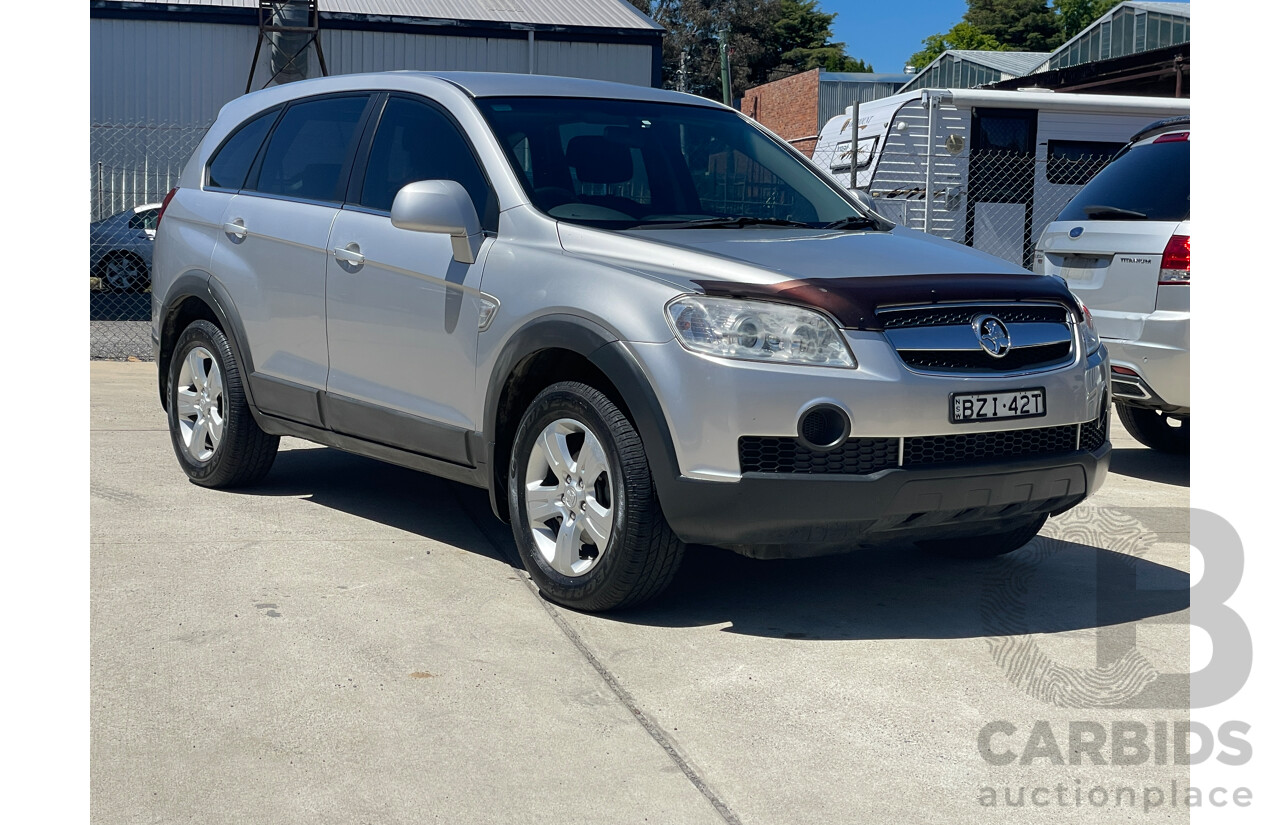 10/2008 Holden Captiva SX (4x4) CG MY08 4d Wagon Silver 2.0L