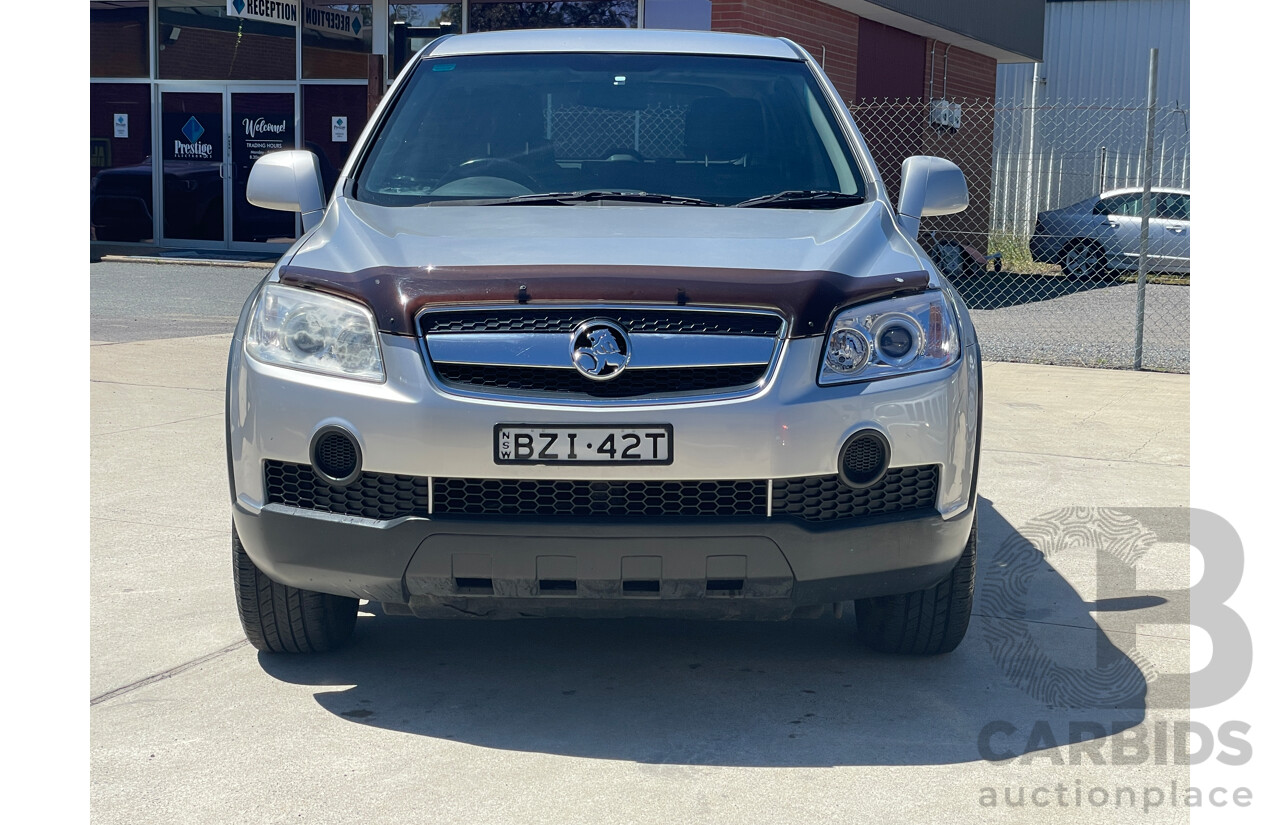 10/2008 Holden Captiva SX (4x4) CG MY08 4d Wagon Silver 2.0L