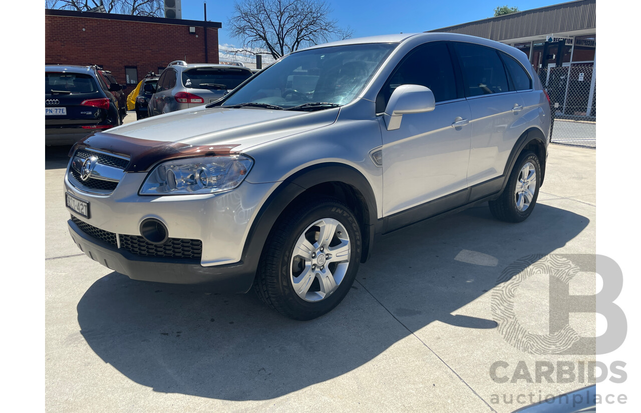 10/2008 Holden Captiva SX (4x4) CG MY08 4d Wagon Silver 2.0L