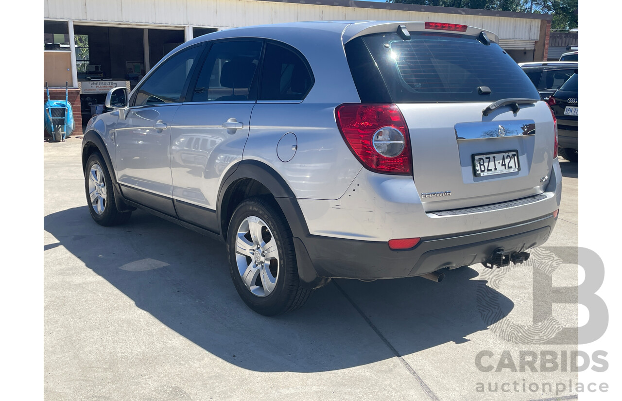 10/2008 Holden Captiva SX (4x4) CG MY08 4d Wagon Silver 2.0L