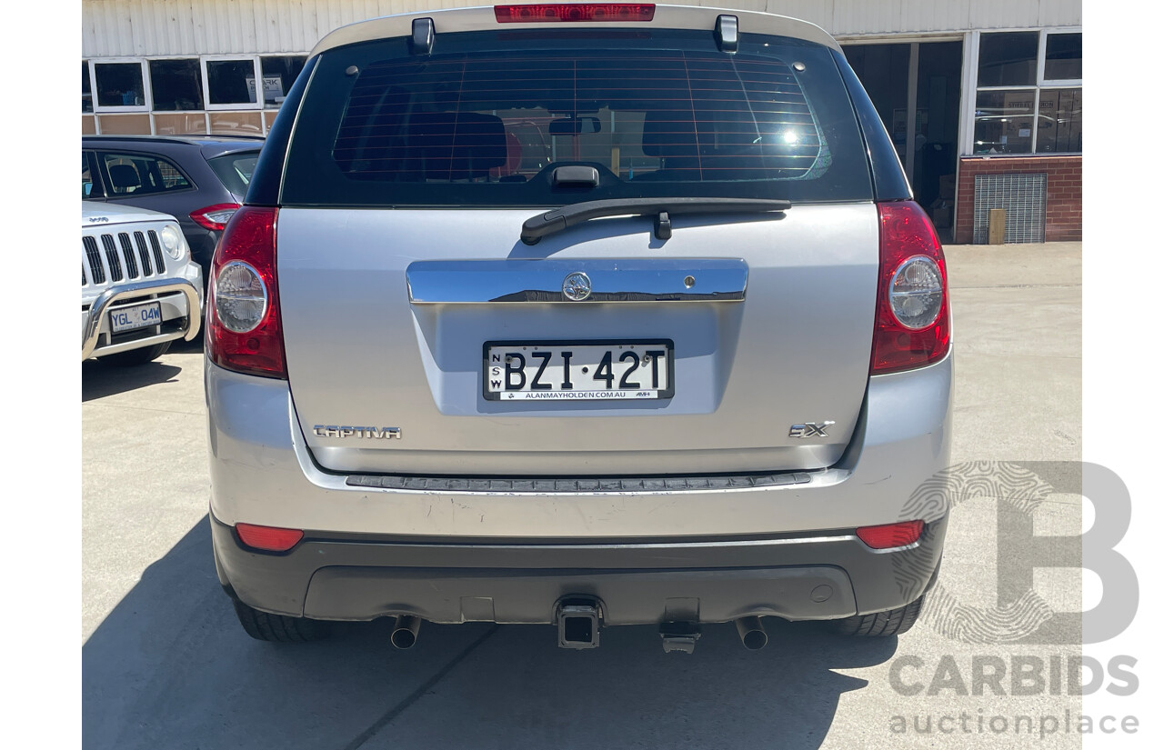 10/2008 Holden Captiva SX (4x4) CG MY08 4d Wagon Silver 2.0L