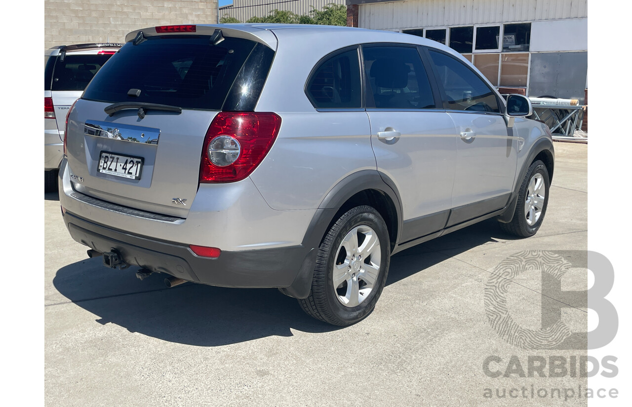 10/2008 Holden Captiva SX (4x4) CG MY08 4d Wagon Silver 2.0L