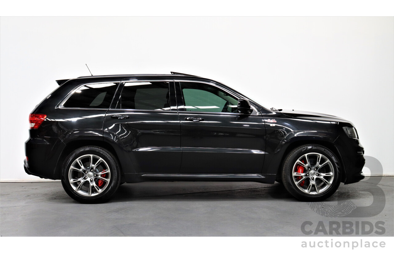 10/2012 Jeep Grand Cherokee SRT 8 (4x4) WK MY12 4d Wagon Black 6.4L V8