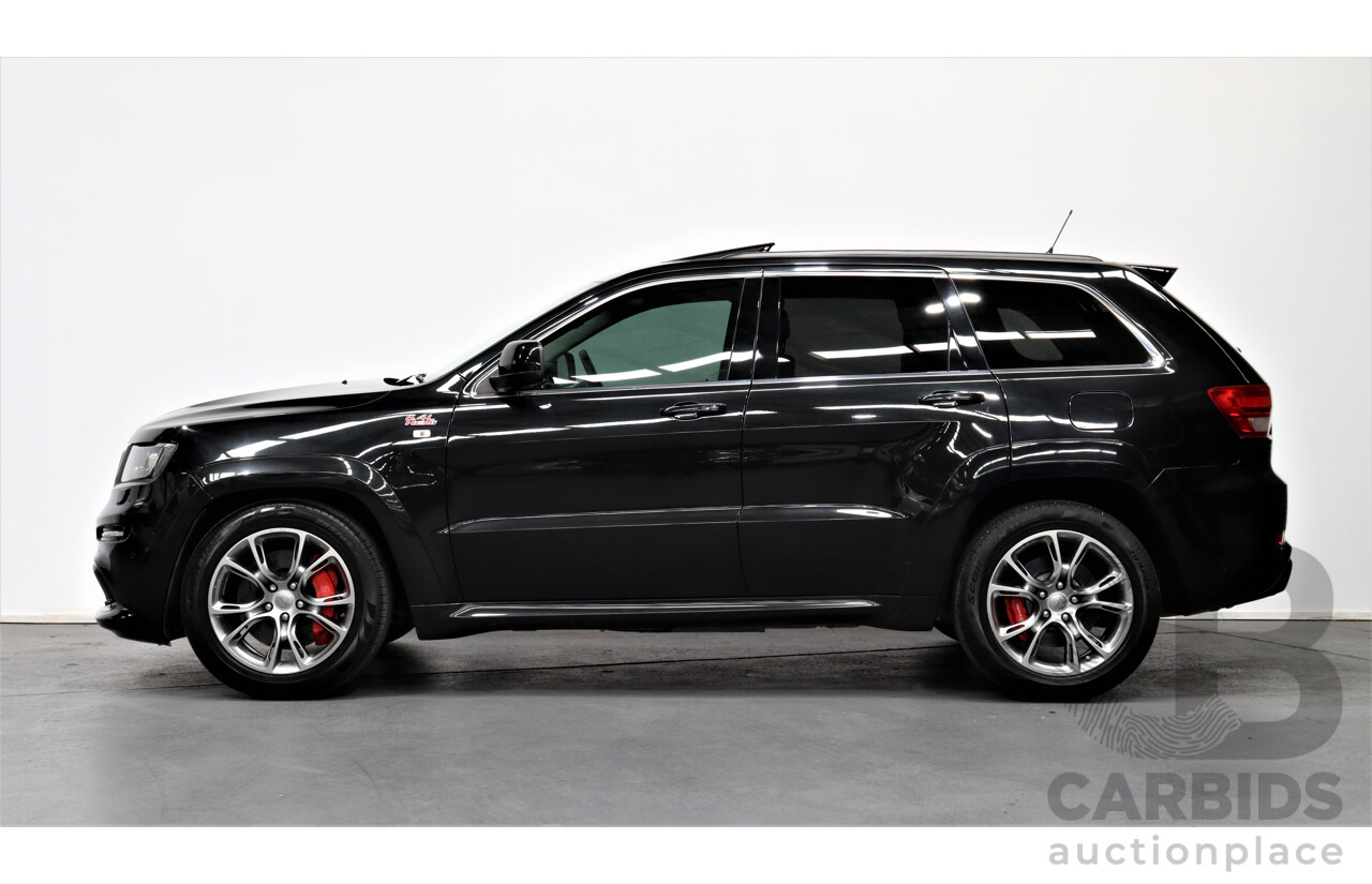 10/2012 Jeep Grand Cherokee SRT 8 (4x4) WK MY12 4d Wagon Black 6.4L V8