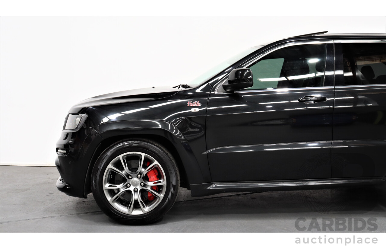 10/2012 Jeep Grand Cherokee SRT 8 (4x4) WK MY12 4d Wagon Black 6.4L V8