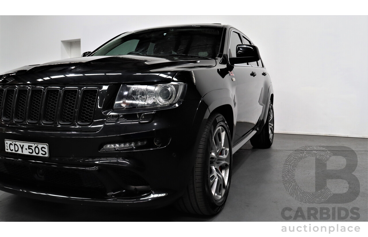 10/2012 Jeep Grand Cherokee SRT 8 (4x4) WK MY12 4d Wagon Black 6.4L V8