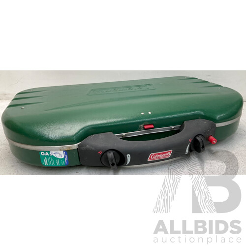 Coleman Instastart 2-Burner Portable LPG Stove