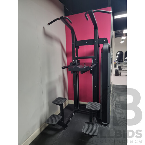Nautilus Impact Chin/Dip Assist Pin Loaded Machine - Commercial Grade